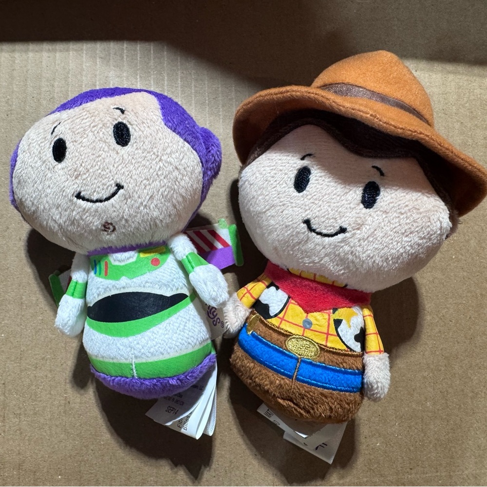 Woody and Buzz Lightyear Hallmark Itty Bitties